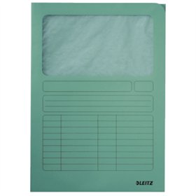 Pastas Protocolo (3950-00-50) com Janela Verde Cx 100un