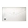 Bolsa 125x225mm DL Envelope Fecho Velcro Transparente 10un