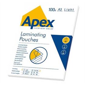 Bolsas de Plastificar A3 303x426mm 75mic 100un