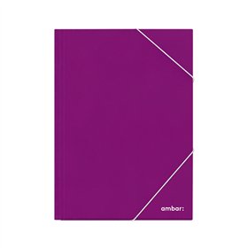 Capa Elásticos A3 Ambar Cartolina Plastificada Sortido 1un