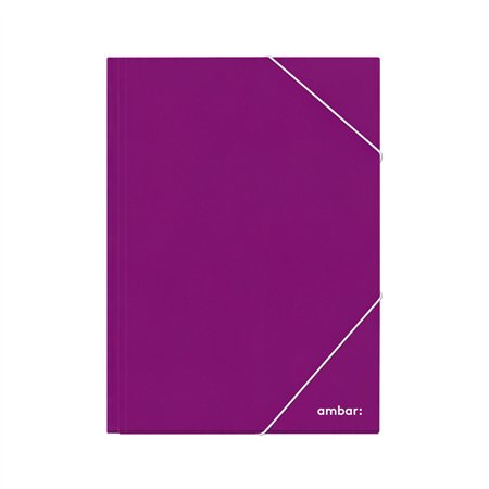 Capa Elásticos A3 Ambar Cartolina Plastificada Sortido 1un