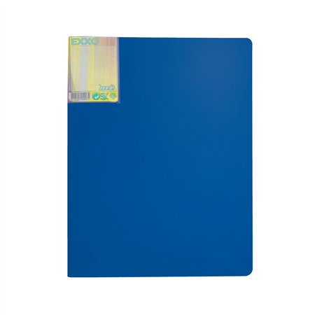 Pasta c/30 Bolsas 60 Páginas Catálogo A4 Azul