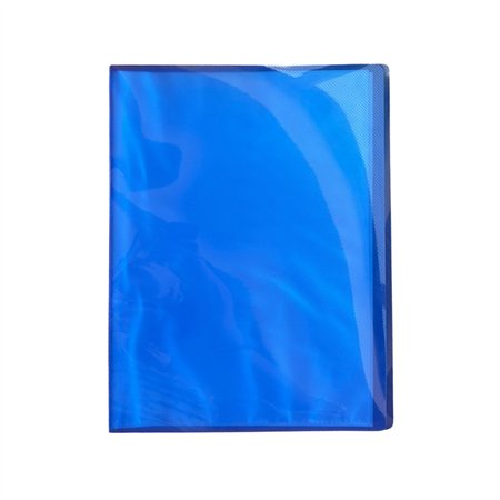 Pasta c/10 Bolsas 20 Páginas Catálogo A4 Azul