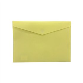 Bolsa 355x240mm A4 Envelope Fecho Velcro Baunilha Mate