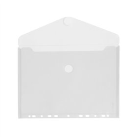 Bolsas Catálogo A4 com Fecho Velcro Transparente 1un
