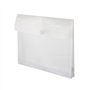Bolsa 235x335mm A4 Envelope Fecho Velcro Plástico c/Fole
