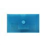 Bolsa 105x65mm Envelope Fecho Velcro Plástico Azul