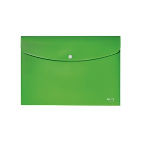 Bolsa 235x313mm A4 Envelope Fecho Botão Recycle Verde