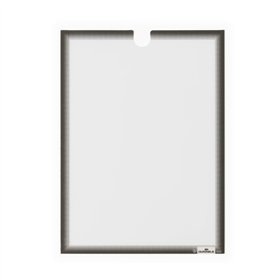 Moldura Adesiva A4 Durable 400657 Cinza 5un