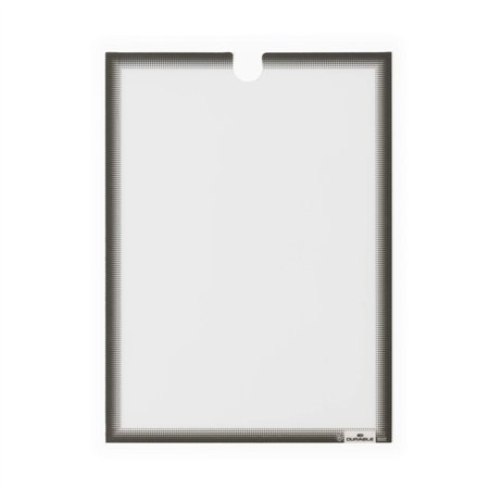 Moldura Adesiva A4 Durable 400657 Cinza 5un
