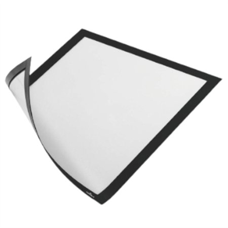 Moldura Magnética A4 Duraframe 4869-01 Preto 5un