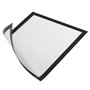 Moldura Magnética A4 Duraframe 4869-01 Preto 5un