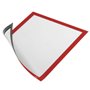 Moldura Magnética A4 Duraframe 4869-03 Vermelho 5un