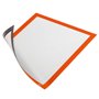 Moldura Magnética A4  Duraframe 4869-09 Laranja 5un