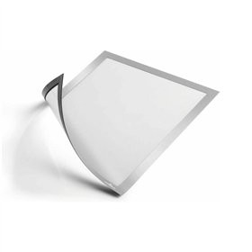 Moldura Magnética A4 Duraframe 4869-23 Prata 5un