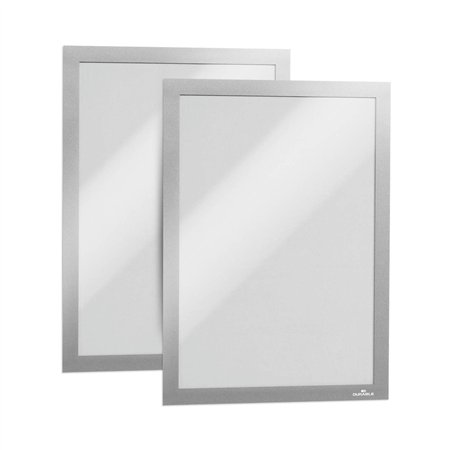 Moldura Adesiva A4 Duraframe 4872-23 Prata 2un