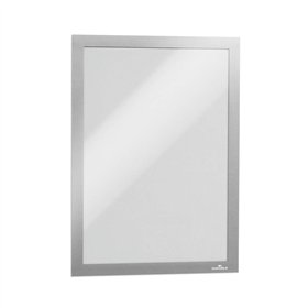 Moldura Adesiva A4 Duraframe 489923 Prata 1un