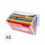 Pasta Classificadora com Fole PP A5 Transparente