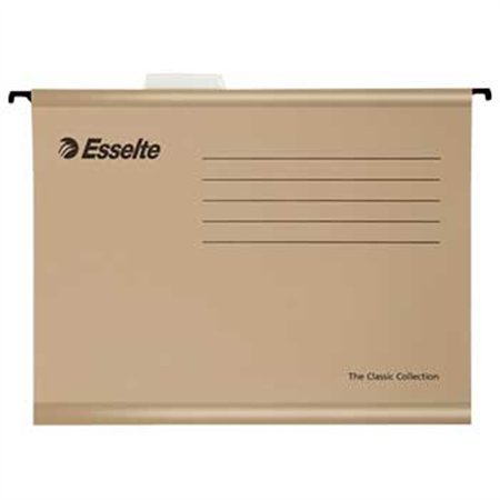 Capa Suspender 400x240mm c/Visor Kraft Folio Prolongado 1un