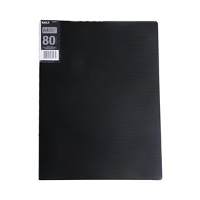 Pasta c/80 Bolsas 160 Páginas Catálogo Eagle A4 Preto
