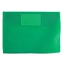Bolsa 165x225mm A5 Envelope PVC Visor Verde 10un