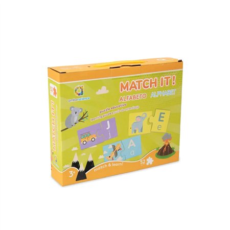 Puzzle Match it! Alfabeto Ambarscience