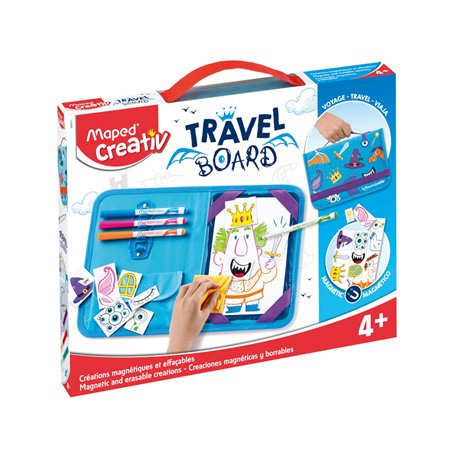 Kit Viagem Magnético - Princesa e o Cavaleiro