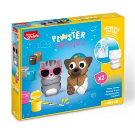 Kit Gesso Friends Cão e Gato