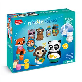 Kit Gesso Figuras Maxi Friends