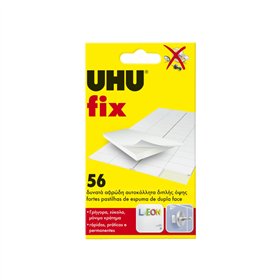 Fixadores Adesivos Dupla Face UHU Fix 56un