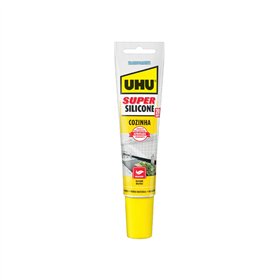 Super Silicone Cozinha Transparente UHU 150ml