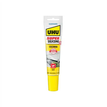 Super Silicone Cozinha Transparente UHU 150ml
