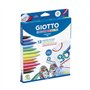 Marcador Tecidos Giotto Decor 12 Cores 12un