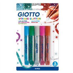 Cola Glitter Glue Strass 5x10,5ml