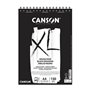 Bloco Espiralado Canson XL Dessin Noir A4 150g 40Fls