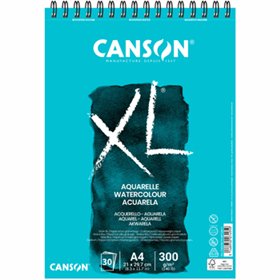 Bloco Espiralado Canson XL Aquarelle A4 300g 30 Fls