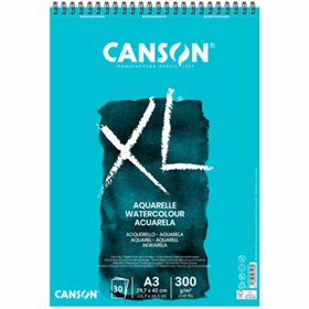 Bloco Espiralado Canson XL Aquarelle A3 300g 30Fls