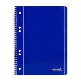 Caderno Espiral A5 Quadriculado 70g Azul 80Fls