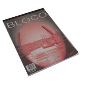 Bloco Notas A4 Quadriculado Pack 5un