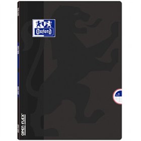 Caderno Agrafado A4 Pautado Oxford Openflex Preto 48Fls 1un