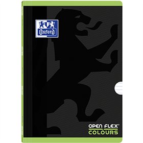 Caderno Agrafado A4 Pautado Colours Openflex Verde 48Fls 1un