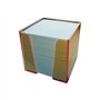 Base Suporte + Bloco Cubo 840Fls Papel Banco 90x90x90mm Sort