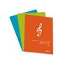 Caderno de Música A5 Ambar Sortido 20Fls