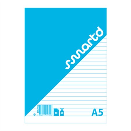 Bloco Notas A5 Pautado SmartD 80Fls