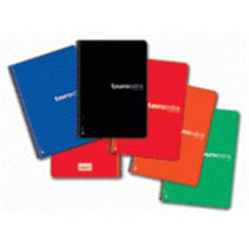 Caderno Espiral A4 Quadriculado Tauro Sortido 80Fls 10un