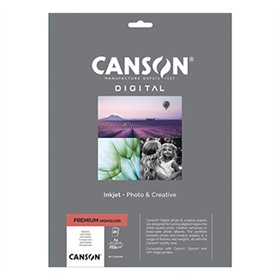 Papel A4 255g Foto Canson Premium Highgloss InkJet 20 Folha