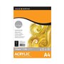 Bloco Papel Acrílico Daler Rowney Simply A4 190g 16Fls