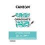 Bloco Canson Graduate Lettering Marker A4 180g 20Fls