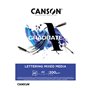 Bloco Canson Graduate Lettering Mixed Media A3 200g 20Fls