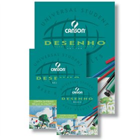 Bloco Desenho Canson A2 120g 24Fls